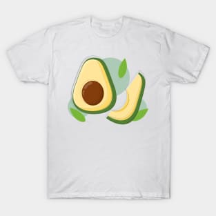 Fresh green avocado slices T-Shirt